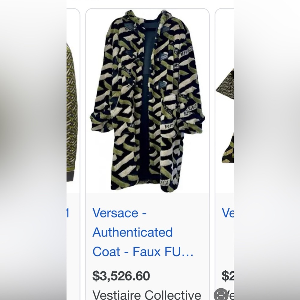 VERSACE jacket 💚🖤 - Picture 7 of 10